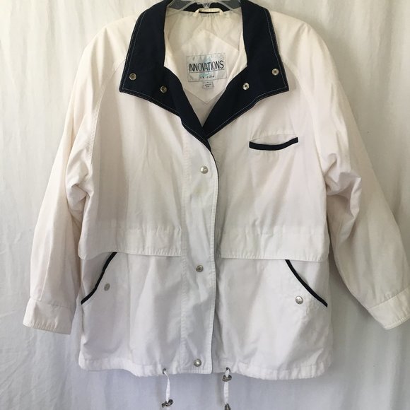 Vintage Jackets & Blazers - Vintage Innovations Wind Breaker Jacket Sz M